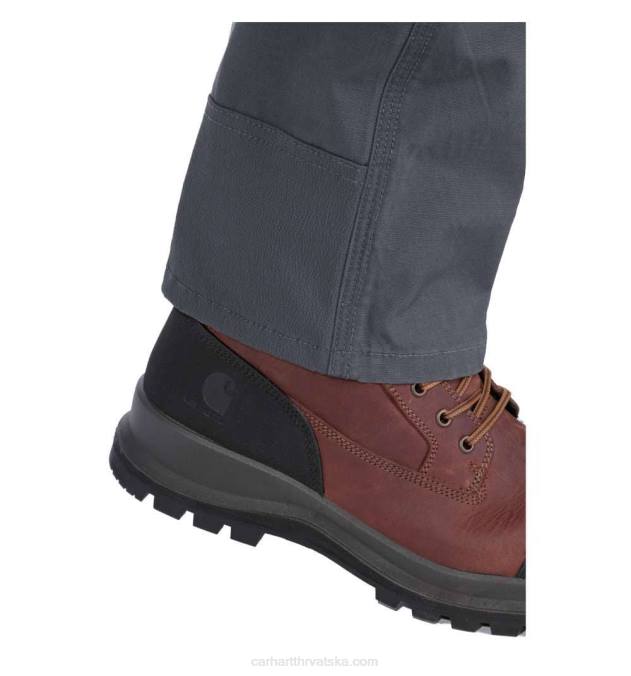 čelične robusne fleksibilne radne hlače opuštenog kroja s dvostrukom prednjom stranom i više džepova muškarci Carhartt sjena 8PP472