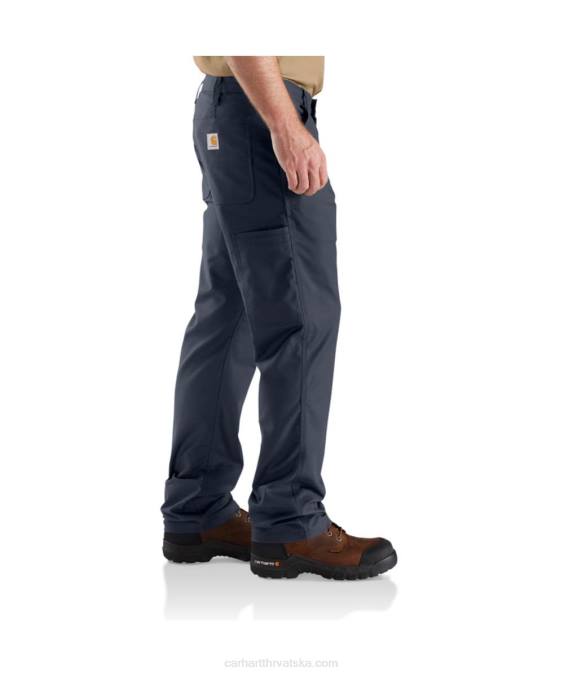 robusna profesionalna serija robusne radne hlače od platna opuštenog kroja muškarci Carhartt crno 8PP456