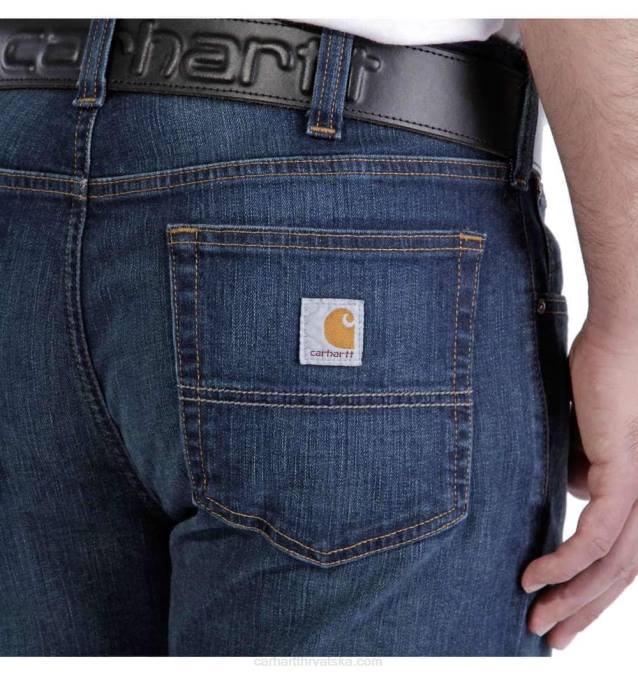 robusne, fleksibilne traperice opuštenog kroja s 5 džepova muškarci Carhartt hladna voda 8PP460