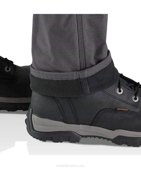 robusne flex radne hlače opuštenog kroja ripstop cargo s podstavom od flisa muškarci Carhartt bosiljak 8PP455