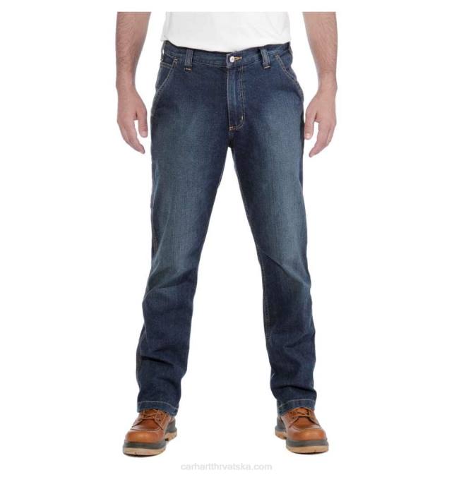 robusne, savitljive traperice opuštenog kroja muškarci Carhartt superioran 8PP453