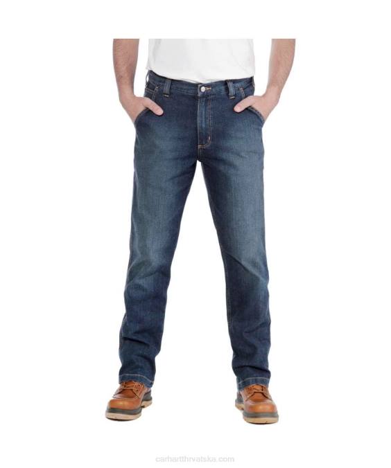 robusne, savitljive traperice opuštenog kroja muškarci Carhartt superioran 8PP453