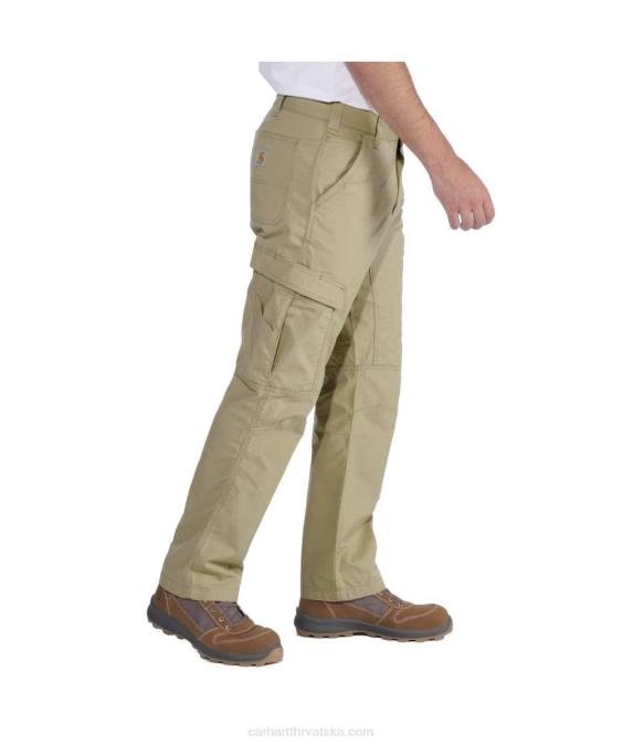 silno opuštenog kroja ripstop kargo radne hlače muškarci Carhartt tamni kaki 8PP466