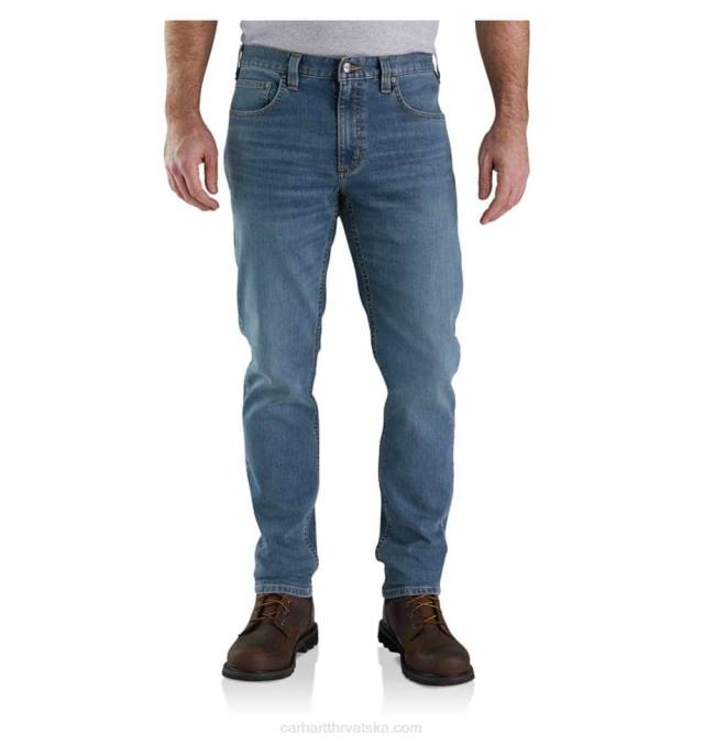 sužene traperice niskog struka s 5 džepova, robusne, fleksibilne, opuštenog kroja muškarci Carhartt arkadija 8PP458