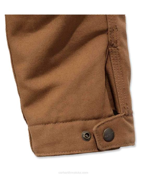 detroit jakna podstavljena dekom opuštenog kroja muškarci Carhartt crno 8PP417