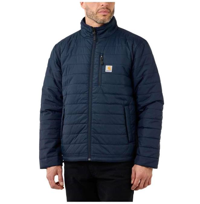 rain defender lagana izolirana jakna opuštenog kroja muškarci Carhartt crno 8PP422