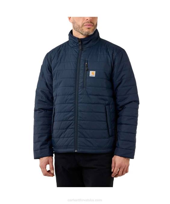 rain defender lagana izolirana jakna opuštenog kroja muškarci Carhartt crno 8PP422