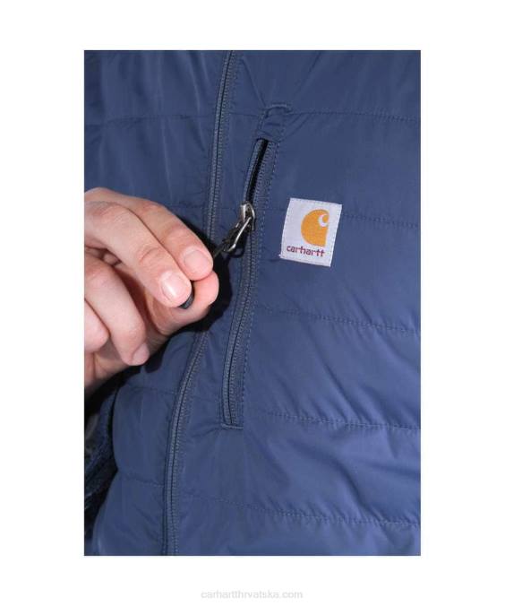 rain defender lagana izolirana jakna opuštenog kroja muškarci Carhartt crno 8PP422