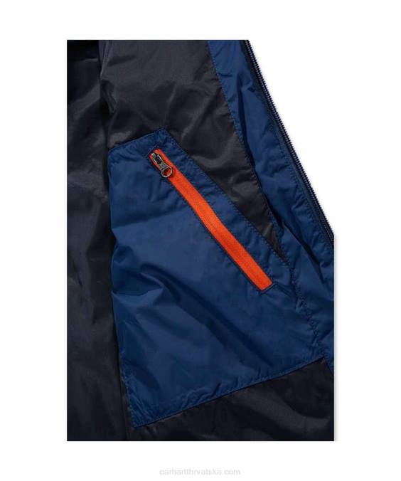 rain defender lagana izolirana jakna opuštenog kroja muškarci Carhartt crno 8PP422