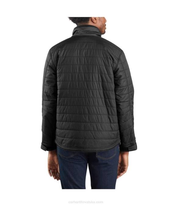 rain defender lagana izolirana jakna opuštenog kroja muškarci Carhartt crno 8PP422