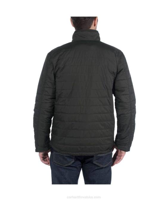 rain defender lagana izolirana jakna opuštenog kroja muškarci Carhartt crno 8PP422