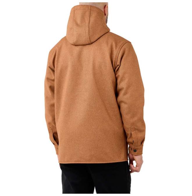 rain defender opuštenog kroja teška majica s kapuljačom jac muškarci Carhartt crni vrijesak 8PP425