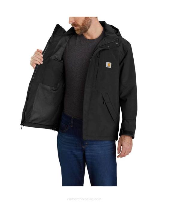 storm defender široka teška jakna muškarci Carhartt crno 8PP429