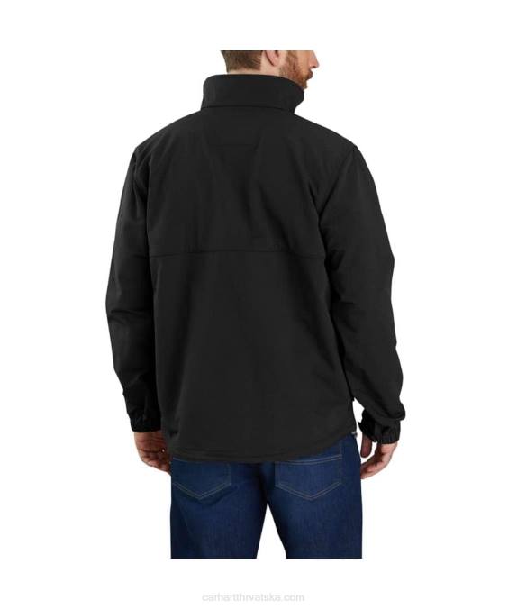 super dux lagana jakna s lažnim ovratnikom opuštenog kroja muškarci Carhartt crno 8PP423