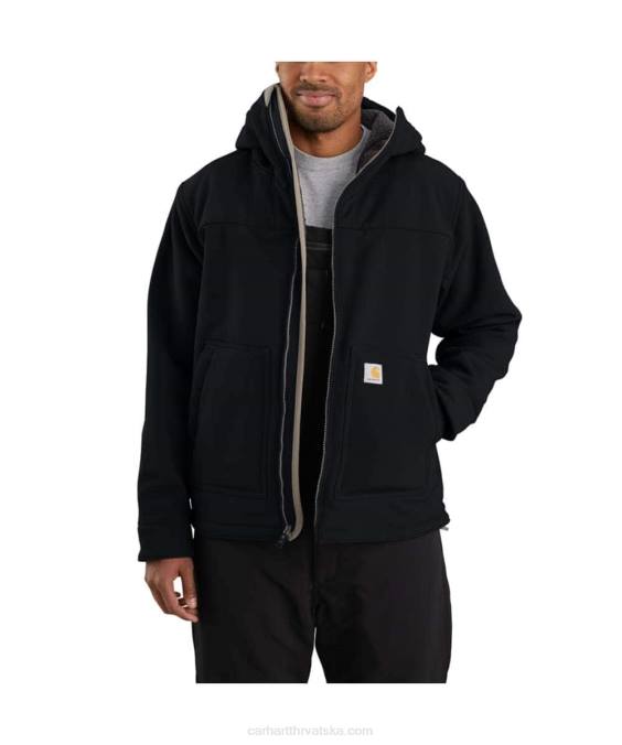 super dux opuštenog kroja aktivna jac podstavljena šerpom muškarci Carhartt crno 8PP420