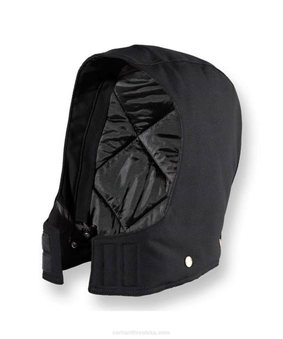čvrsta kapuljača s izolacijom od patke muškarci Carhartt crno 8PP432