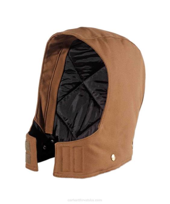 čvrsta kapuljača s izolacijom od patke muškarci Carhartt crno 8PP432