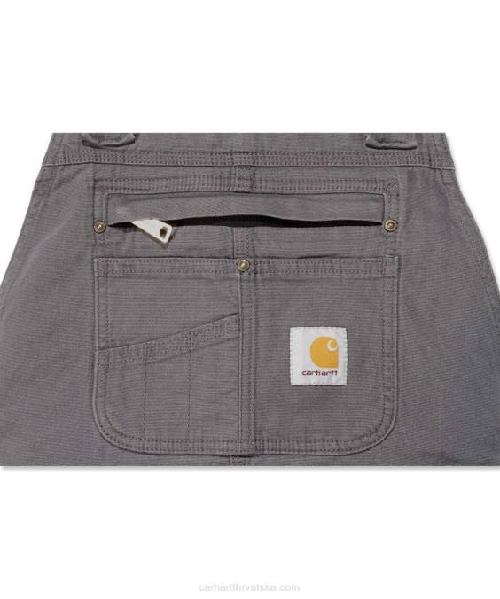 Robustan flex platneni kombinezon opuštenog kroja muškarci Carhartt tamni kaki 8PP475