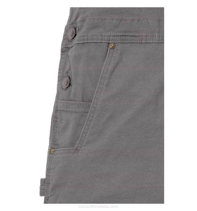 Robustan flex platneni kombinezon opuštenog kroja muškarci Carhartt tamni kaki 8PP475