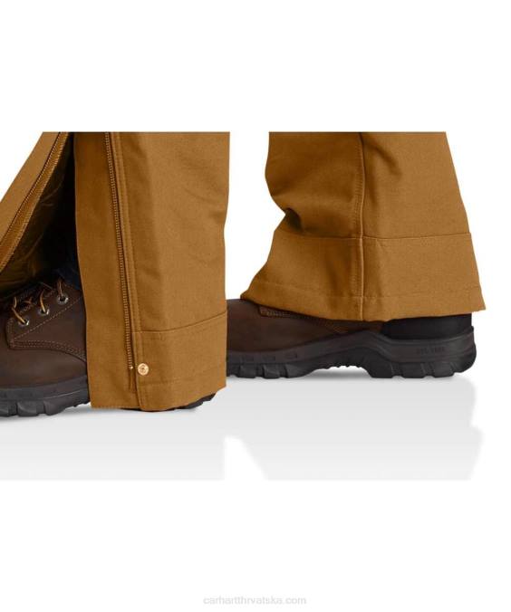 labavi kombinezon s čvrstim duck izoliranim naramenikom muškarci Carhartt crno 8PP477