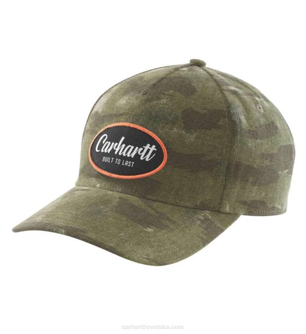 platnena kapa izrađena da traje muškarci Carhartt bosiljak blind fatique camo 8PP491