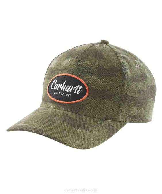 platnena kapa izrađena da traje muškarci Carhartt bosiljak blind fatique camo 8PP491