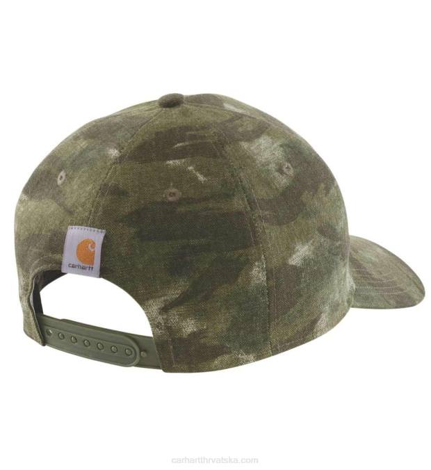 platnena kapa izrađena da traje muškarci Carhartt bosiljak blind fatique camo 8PP491