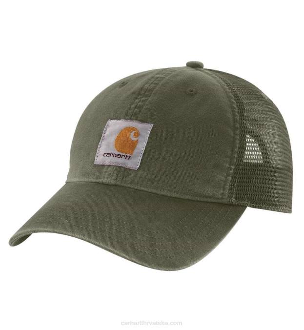 platnena mrežasta kapa muškarci Carhartt azurno plava 8PP486