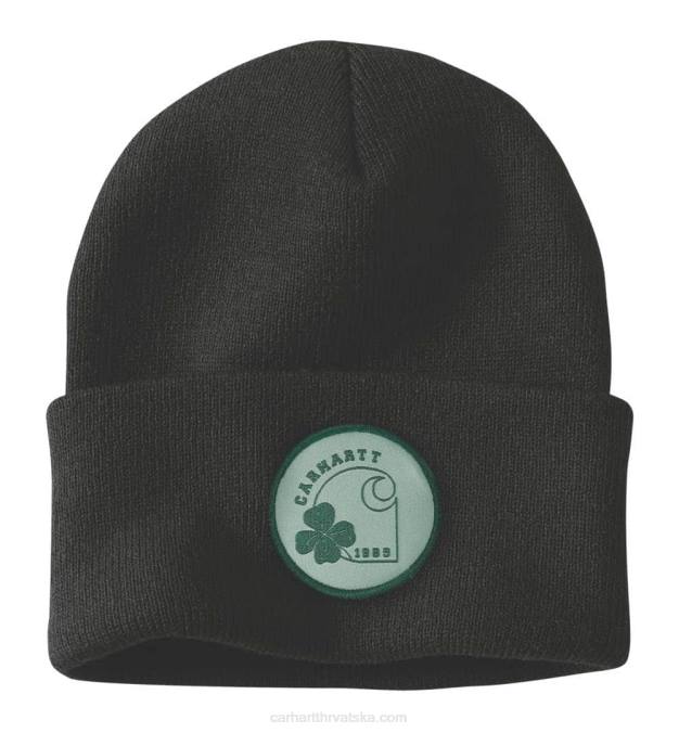 pletena kapa od djeteline muškarci Carhartt crno 8PP481
