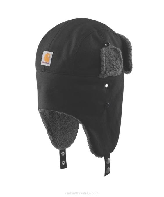 rain defender platneni trapper šešir muškarci Carhartt crno 8PP410