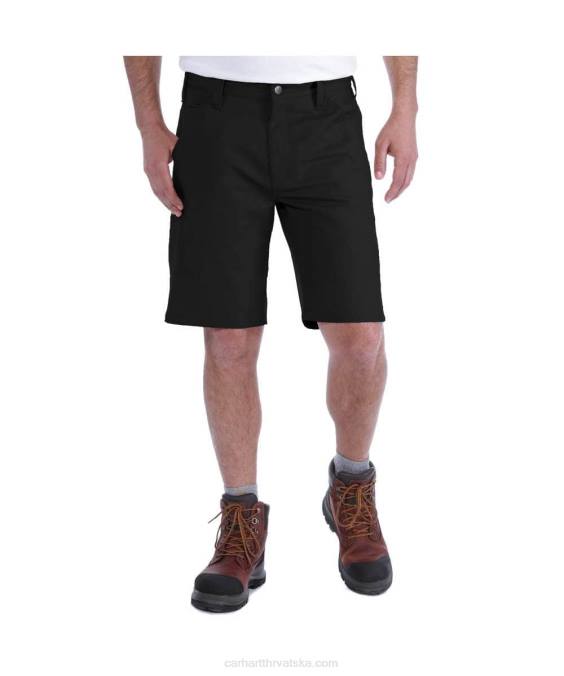robusna profesionalna serija robusna savitljivost opušteno pristajanje na platnu kratko muškarci Carhartt crno 8PP4147