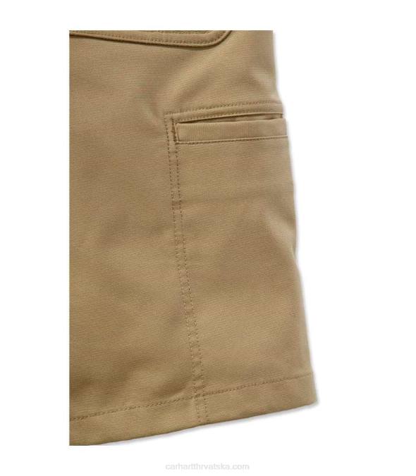 robusna profesionalna serija robusna savitljivost opušteno pristajanje na platnu kratko muškarci Carhartt crno 8PP4147