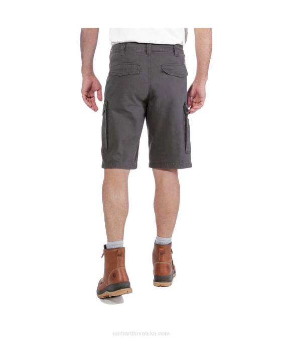 robustan flex opušteno pristajanje platno cargo rad kratak muškarci Carhartt tamni kaki 8PP4149