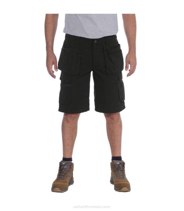 robustan flex opušteno pristajanje ripstop cargo multi pkt work short muškarci Carhartt crno 8PP4151