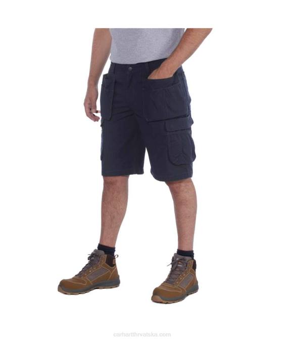 robustan flex opušteno pristajanje ripstop cargo multi pkt work short muškarci Carhartt crno 8PP4151