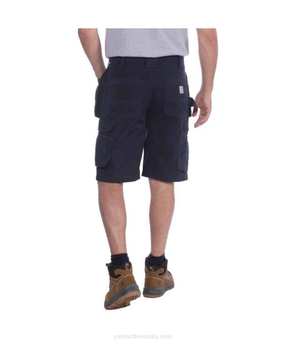 robustan flex opušteno pristajanje ripstop cargo multi pkt work short muškarci Carhartt crno 8PP4151