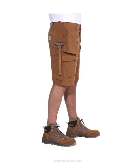 robustan flex opušteno pristajanje ripstop cargo multi pkt work short muškarci Carhartt crno 8PP4151