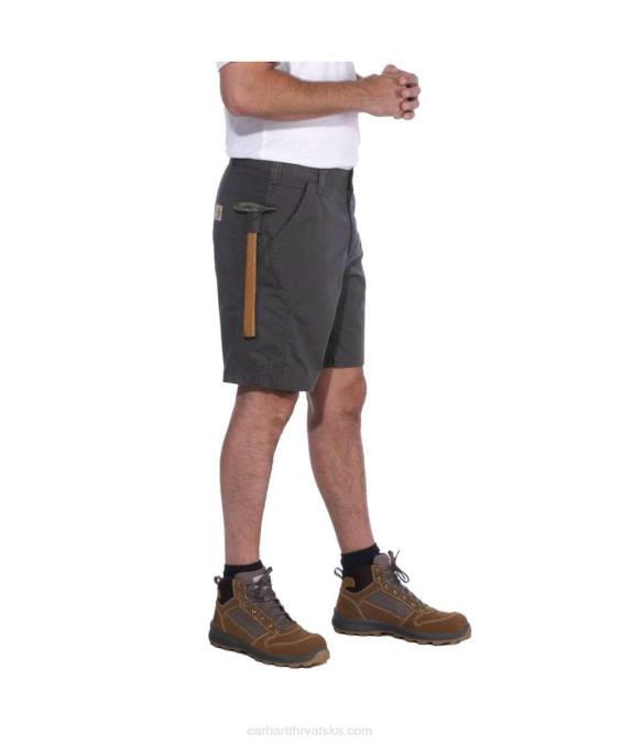 robustan flex opušteno pristajanje ripstop cargo multi pkt work short muškarci Carhartt crno 8PP4151