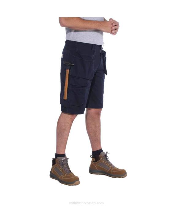 robustan flex opušteno pristajanje ripstop cargo multi pkt work short muškarci Carhartt crno 8PP4151