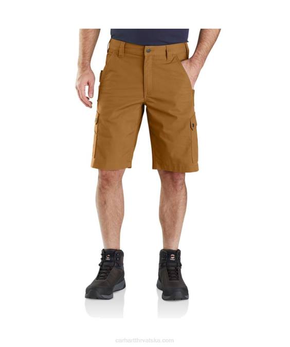 robustan flex opušteno pristajanje ripstop cargo rad kratak muškarci Carhartt bosiljak 8PP4145