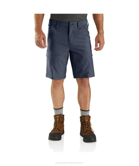 silno opušteni kroj lagani ripstop teretni rad kratak muškarci Carhartt plavi kamen 8PP4146