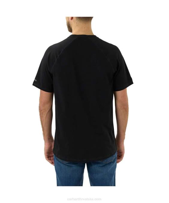 jaka opuštena majica srednje težine kratkih rukava s džepovima muškarci Carhartt bosiljak vrijesak 8PP4125