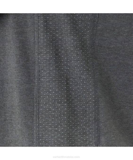 jaka opuštena majica srednje težine s džepovima dugih rukava muškarci Carhartt bosiljak vrijesak 8PP4132