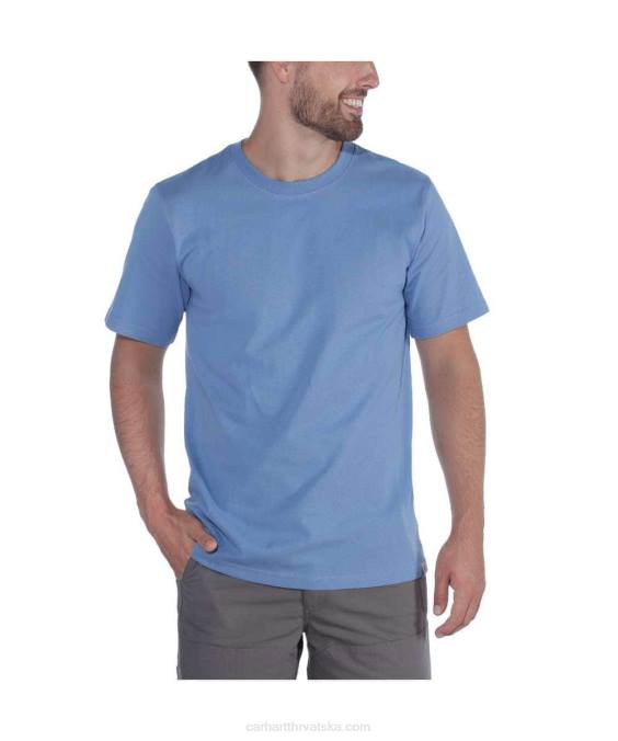 opuštena teška majica kratkih rukava muškarci Carhartt crno 8PP4124