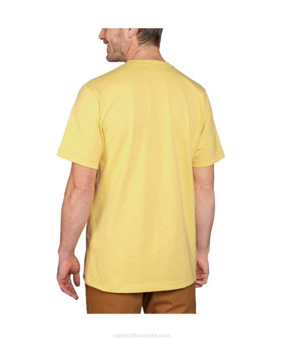 opuštena teška majica kratkih rukava s grafičkim motivima muškarci Carhartt crno 8PP4118