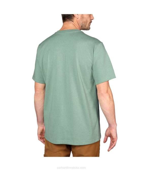 opuštenog kroja teška majica kratkih rukava k87 s džepovima muškarci Carhartt alpski plavi vrijesak 8PP4116