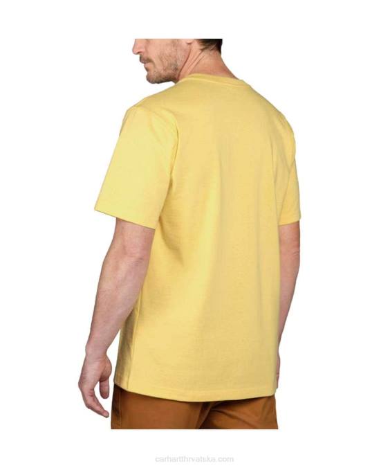 opuštenog kroja teška majica kratkih rukava k87 s džepovima muškarci Carhartt alpski plavi vrijesak 8PP4116