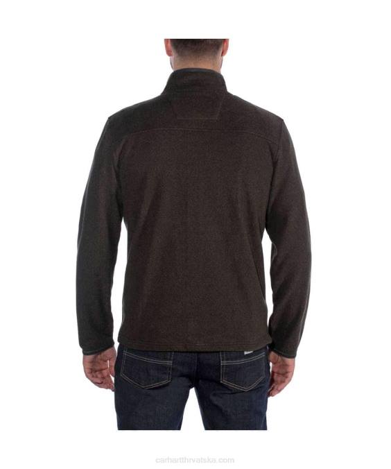 dalton flis s punim patentnim zatvaračem muškarci Carhartt asfaltni vrijesak 8PP451