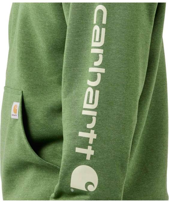 široka trenirka srednje težine s logotipom rukava muškarci Carhartt alpski plavi vrijesak 8PP438