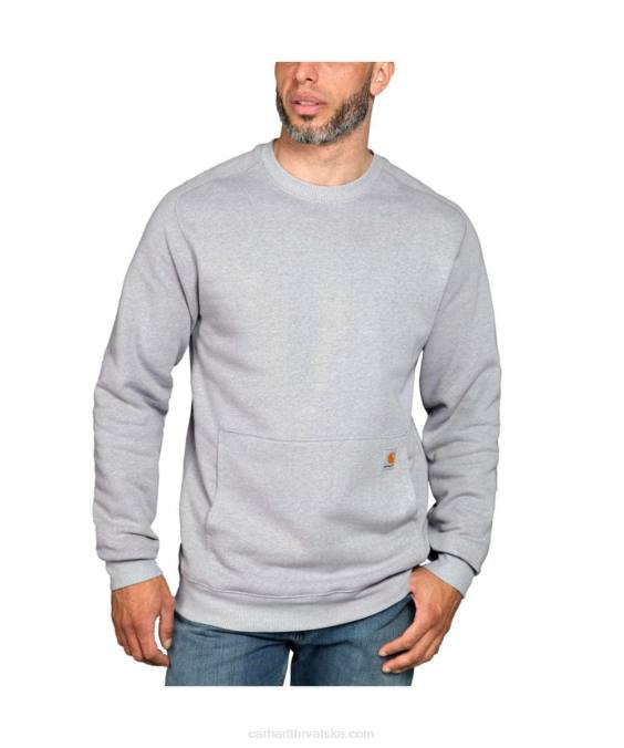 lagana majica s okruglim izrezom opuštenog kroja muškarci Carhartt asfaltni vrijesak 8PP444